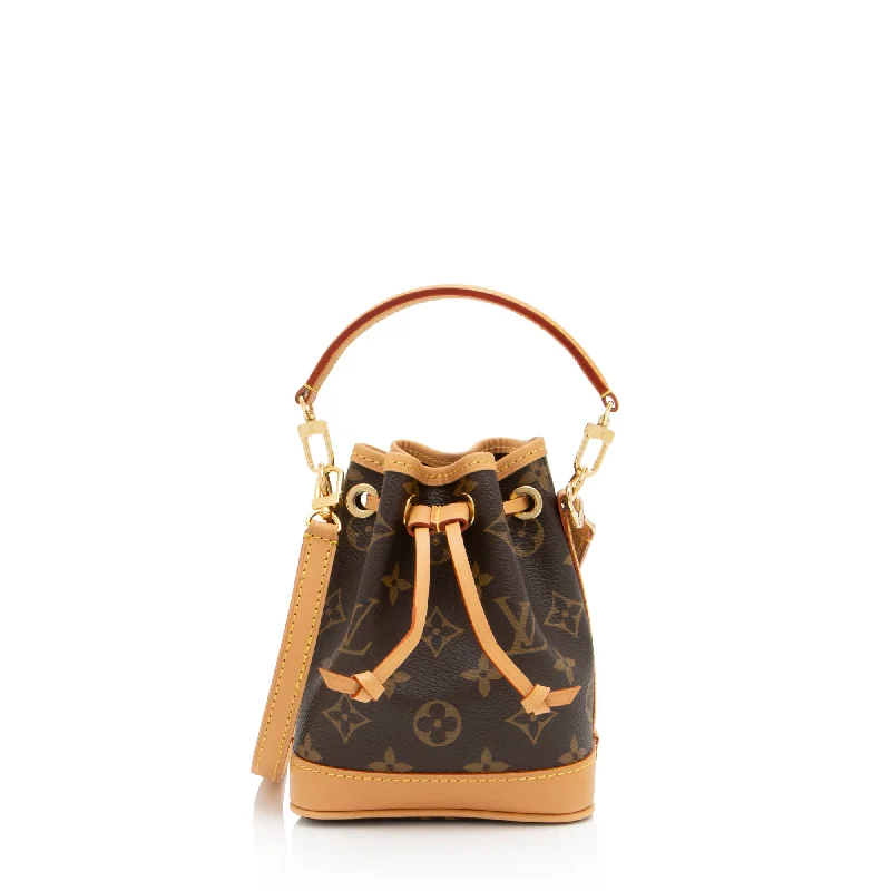 LV Gradient Bag -Louis Vuitton Monogram Canvas Nano Noe Shoulder Bag (SHF-V1WNYG)