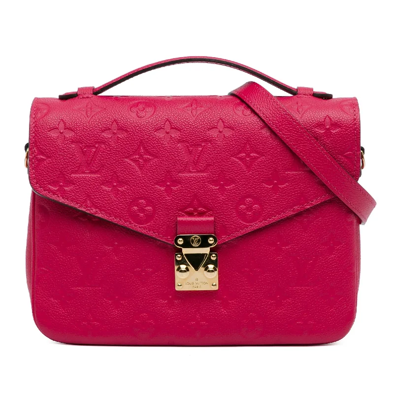 LV Two-Tone Bag -Louis Vuitton Monogram Empreinte Pochette Metis (SHG-yI5Krw)