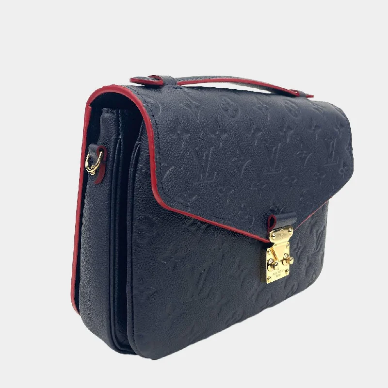 LV Black and Gold Bag -LOUIS VUITTON Monogram Empreinte Pochette Métis