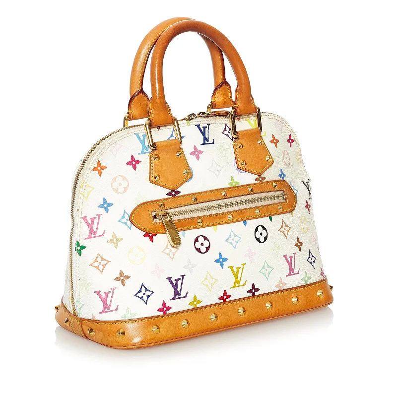 LV Structured Bag -Louis Vuitton Monogram Multicolore Alma PM (SHG-34973)