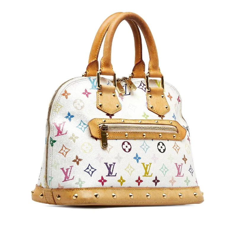 LV Yellow Bag -Louis Vuitton Monogram Multicolore Alma PM (SHG-coxadH)