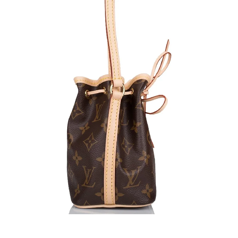 LV Green Bag -Louis Vuitton Monogram Nano Noe