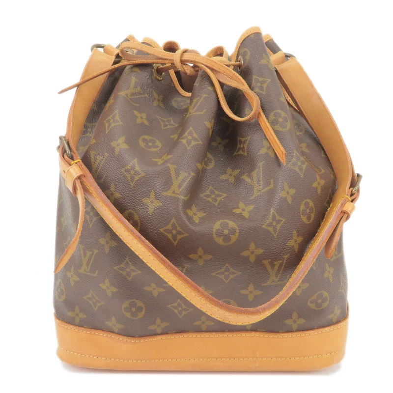 LV Beige Bag -Louis Vuitton Monogram Noe Shoulder Bag Hand Bag M42224