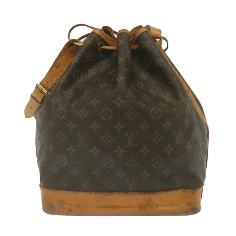 LV Red and Gold Bag -LOUIS VUITTON Monogram Noe Shoulder Bag M42224 LV  am2264g