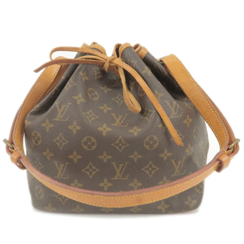 LV Monogram Canvas Bag -Louis Vuitton Monogram Petit Noe Shoulder Bag Hand Bag M42226