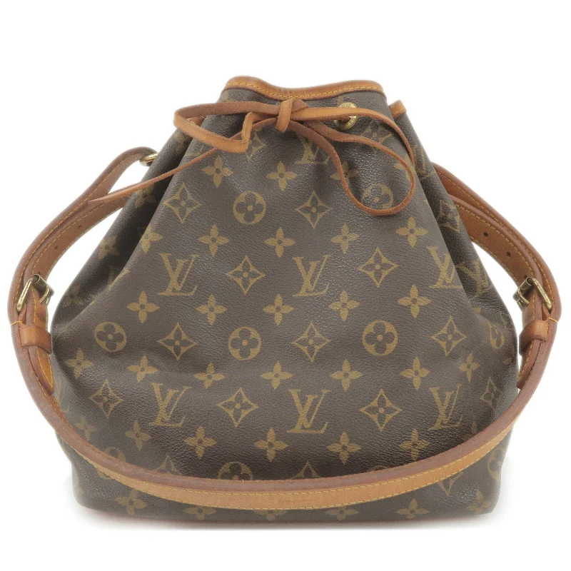 LV Parisian Chic Essential -Louis Vuitton Monogram Petit Noe Shoulder Bag M42226