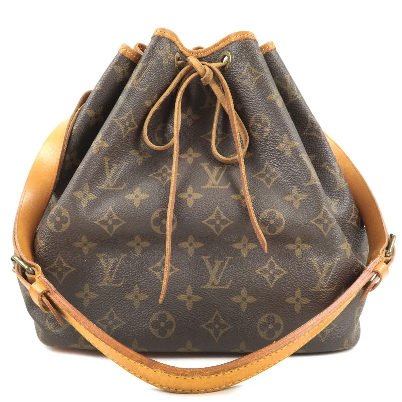 LV Luxe Collector’s Dream -Louis Vuitton Monogram Petit Noe Shoulder Bag M42226