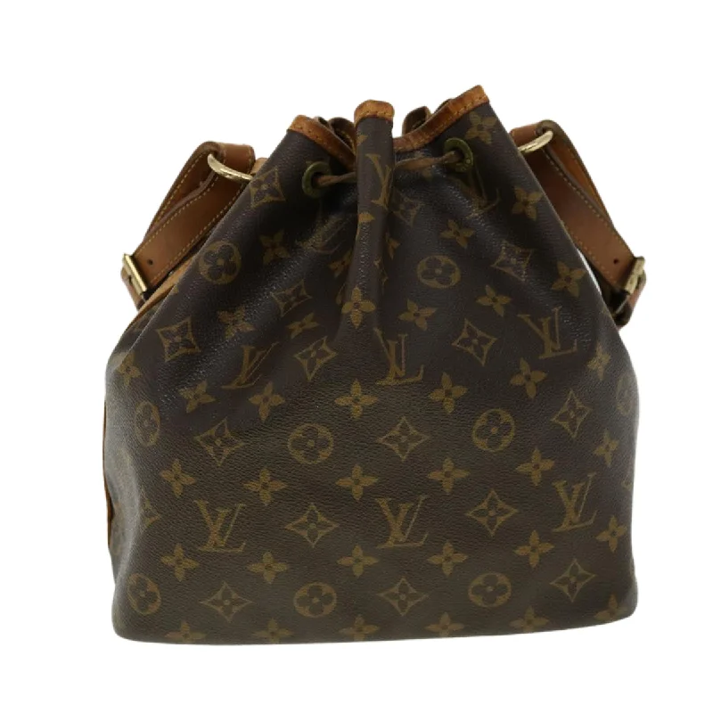 LV Monogram Embossed Bag -LOUIS VUITTON Monogram Petit Noe Shoulder Bag M42226 LV  yk4860