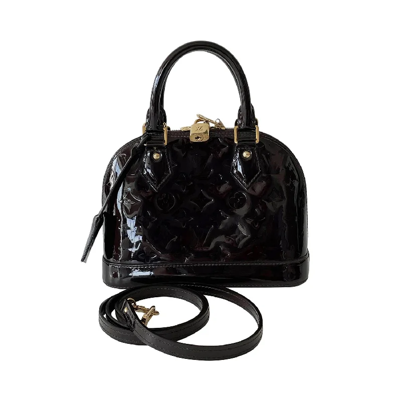 LV Matte Finish Bag -Louis Vuitton Monogram Vernis Alma BB