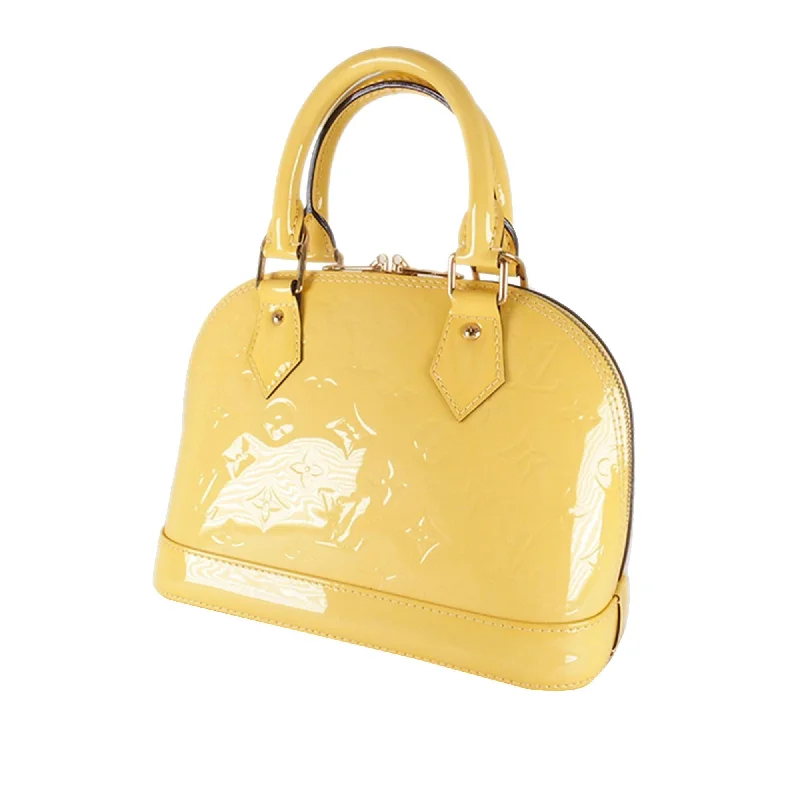 LV Trend-Setting Bag -Louis Vuitton Monogram Vernis Alma BB (SHG-1NCxxW)