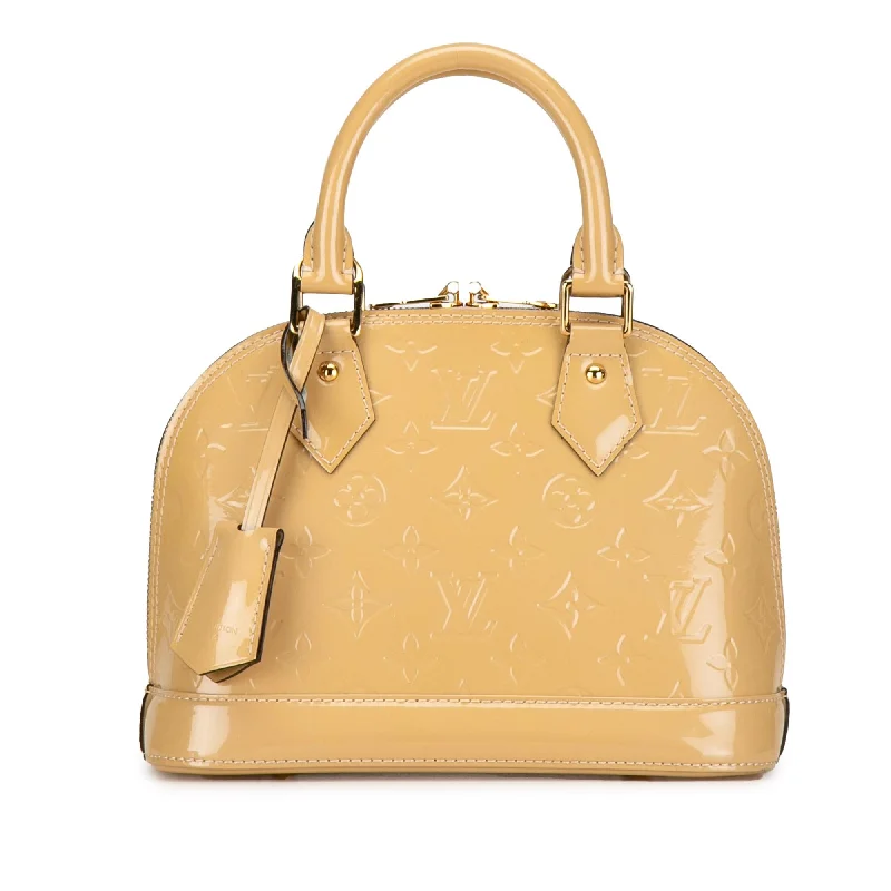 LV Sophisticated & Chic -Louis Vuitton Monogram Vernis Alma BB (SHG-HaJ8RQ)