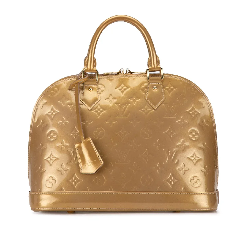 LV Vernis Leather Bag -Louis Vuitton Monogram Vernis Alma PM (SHG-b4TwAV)