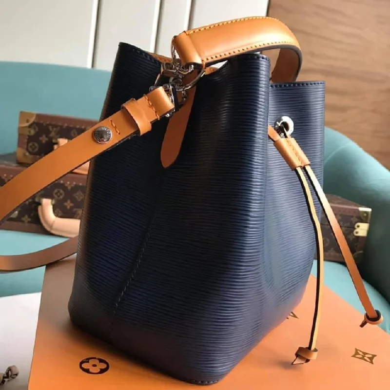 LV Woven Leather Bag -Louis Vuitton NeoNoe BB Bag