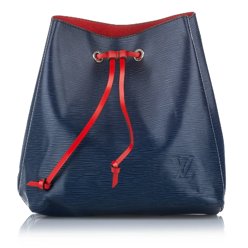 LV Designer Shoulder Bag -Louis Vuitton Néonoé MM Blue Epi