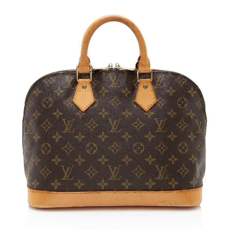 LV Soft Touch Bag -Louis Vuitton Vintage Monogram Canvas Alma PM Satchel (SHF-ooFAm7)