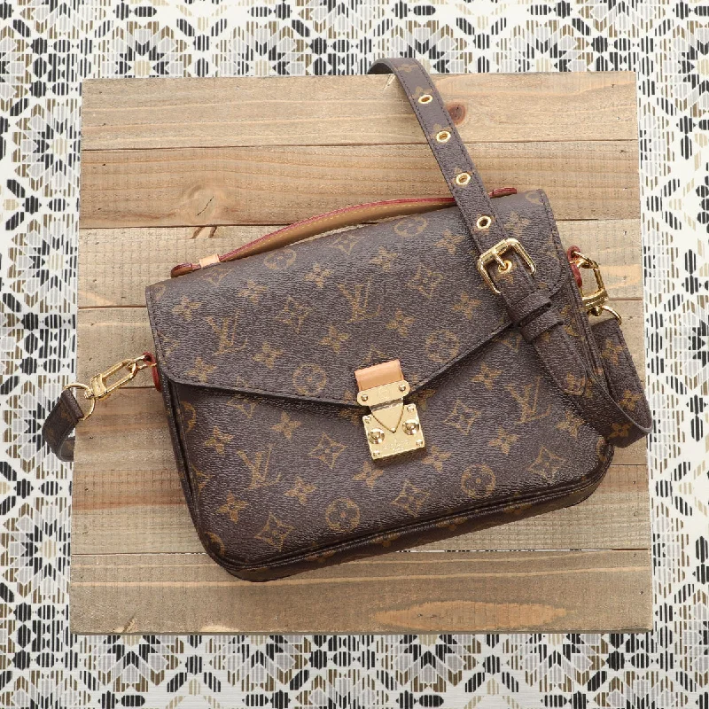 LV Grey Bag -Louis Vuitton Monogram Pochette Métis