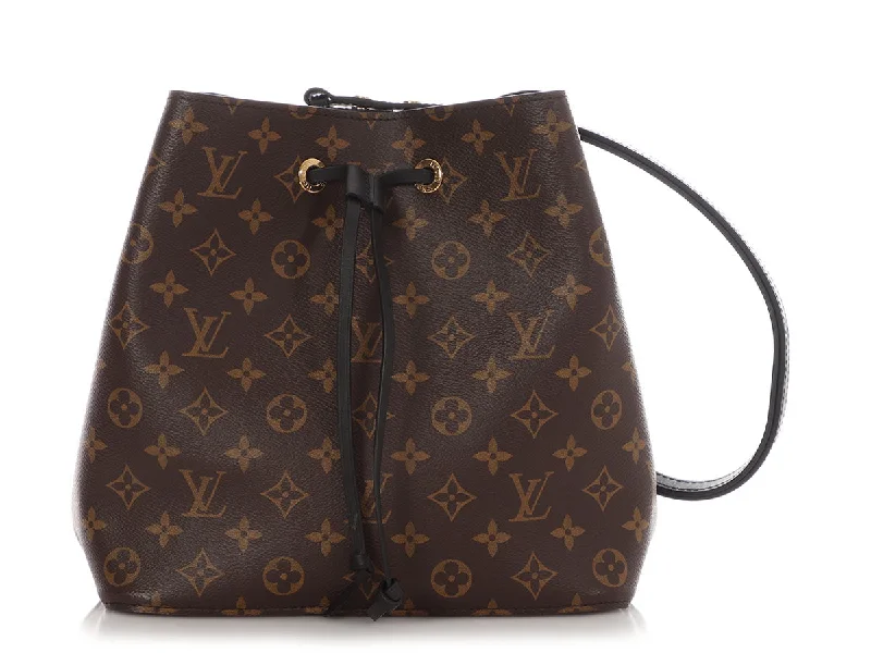 LV Timeless Handbag -Louis Vuitton Monogram and Black NéoNoé MM