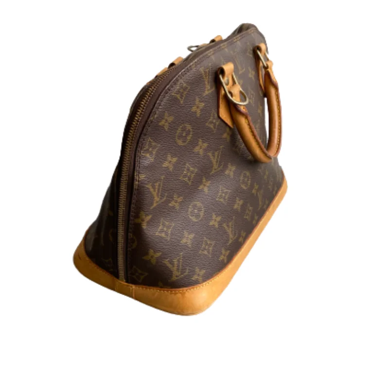 LV Holiday Edition Bag -Louis Vuitton Brown Canvas Alma handbag bag