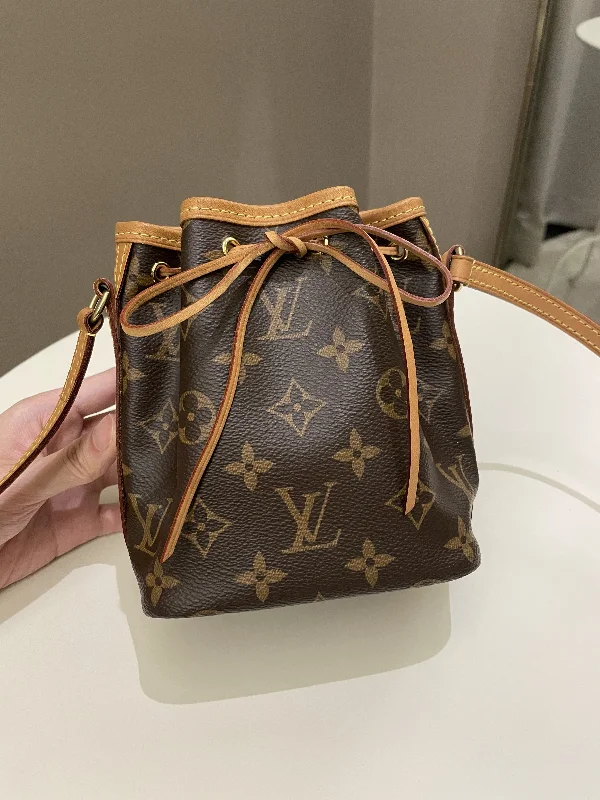 LV Exclusive Runway Edition -Louis Vuitton Nano Noe Monogram