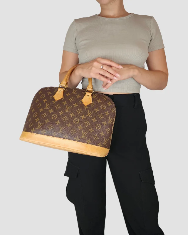 LV Magnetic Closure Bag -Louis Vuitton Alma PM