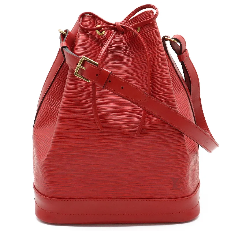 LV Special Occasion Bag -Louis Vuitton Noé Castillian Red Epi M44007