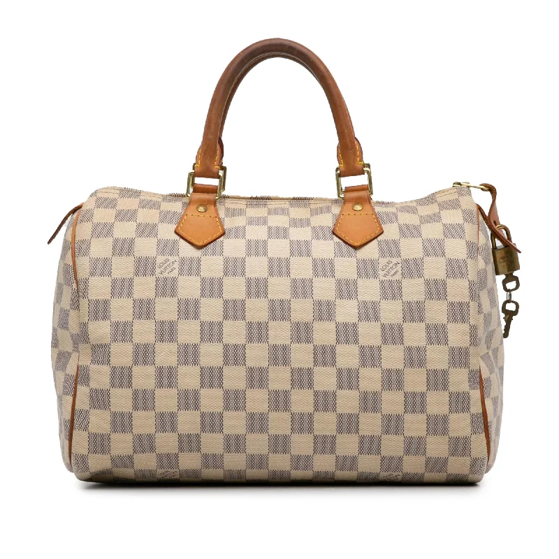 LV Resort Collection Bag -Louis Vuitton Damier Azur Speedy 30 (SHG-VRFINs)