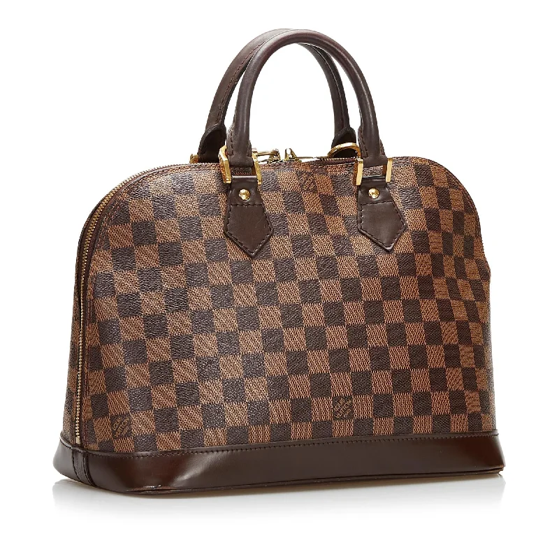 LV Timeless Heirloom Bag -Louis Vuitton Damier Ebene Alma MM (SHG-37864)