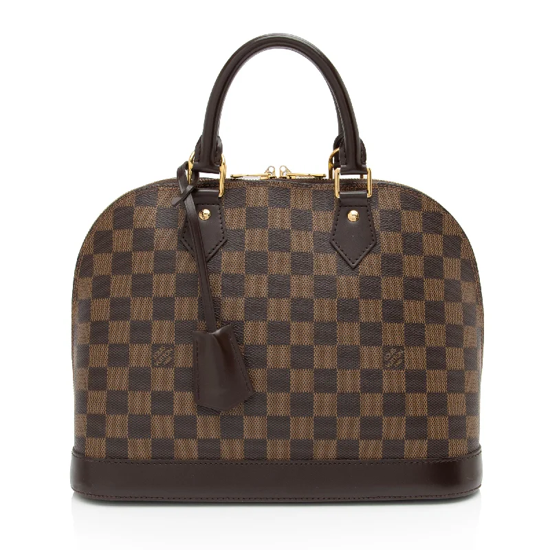 LV Must-Have Designer Bag -Louis Vuitton Damier Ebene Alma PM Satchel (SHF-sYnCGl)