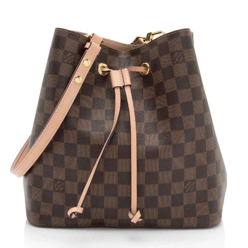 LV Work Bag -Louis Vuitton Damier Ebene Neonoe Shoulder Bag (SHF-IktZOi)