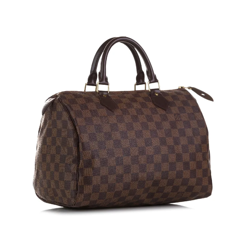 LV Compact Bag -Louis Vuitton Damier Ebene Speedy 30 (SHG-uaP7fW)