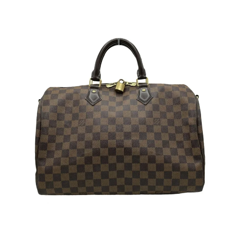 LV Influencer Favorite Bag -LOUIS VUITTON [] Damier Speedy 35 Bandouliere Boston Bag N41366 Shoulder for Women with Strap