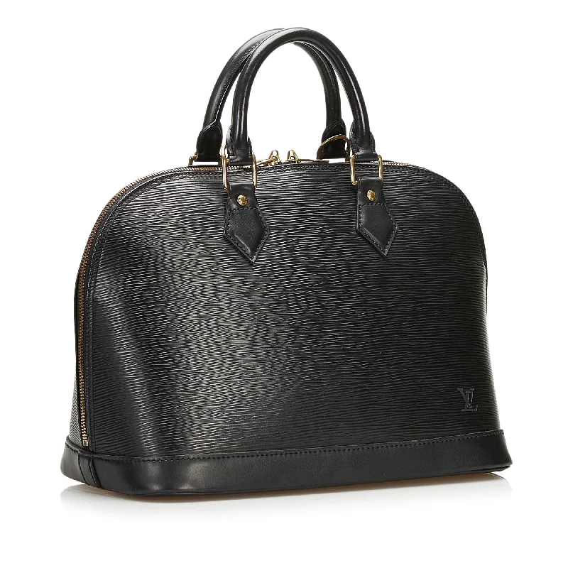 LV Taurillon Leather Bag -Louis Vuitton Epi Alma PM (SHG-35787)