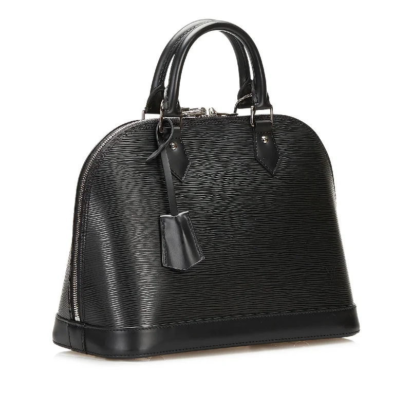 LV Vernis Leather Bag -Louis Vuitton Epi Alma PM (SHG-35864)