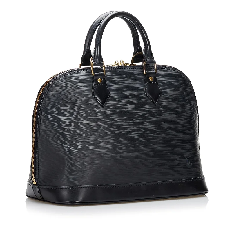 LV Glossy Finish Bag -Louis Vuitton Epi Alma PM (SHG-37556)