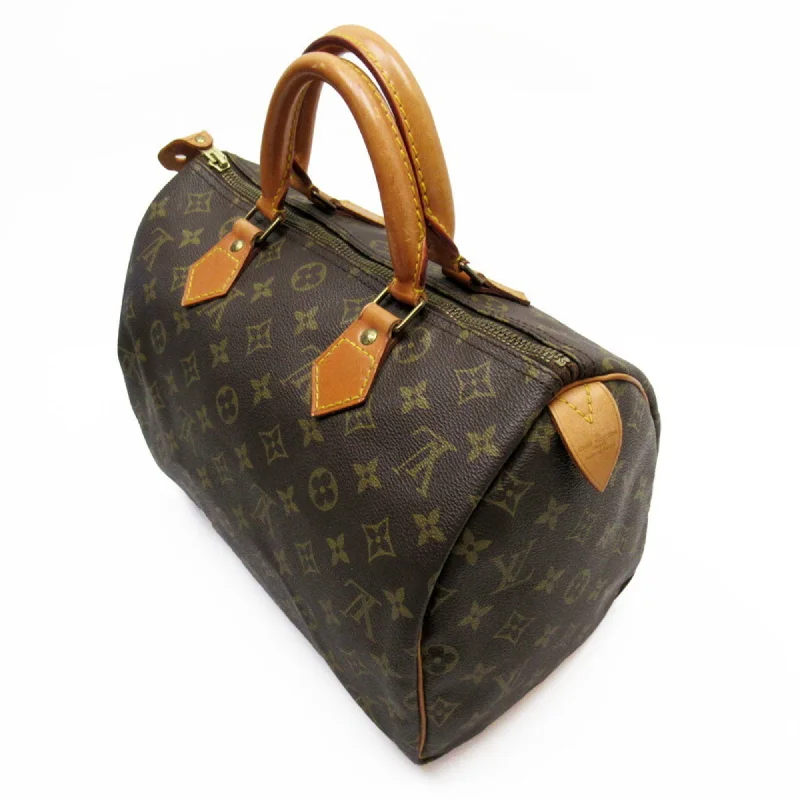 LV Luxe Investment Bag -Louis Vuitton Handbag Monogram Speedy 30 Brown Canvas M41526