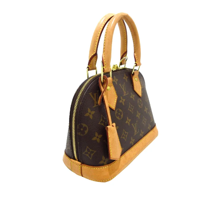 LV White and Gold Bag -Louis Vuitton Monogram Alma BB (SHG-NyJSdj)