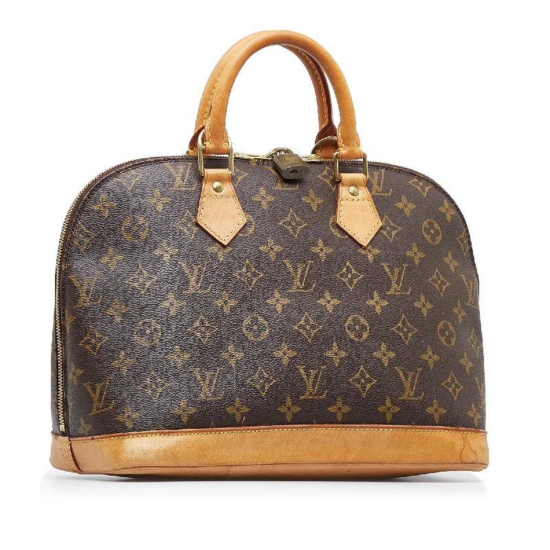 LV Light Grey Bag -Louis Vuitton Monogram Alma MM (SHG-ZycAmL)