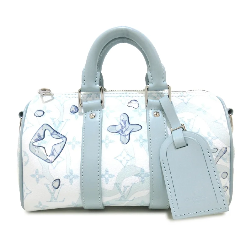 LV Chic Minimalist Bag -Louis Vuitton Monogram Aquagarden Keepall Bandouliere 25 (SHG-3yw5H2)