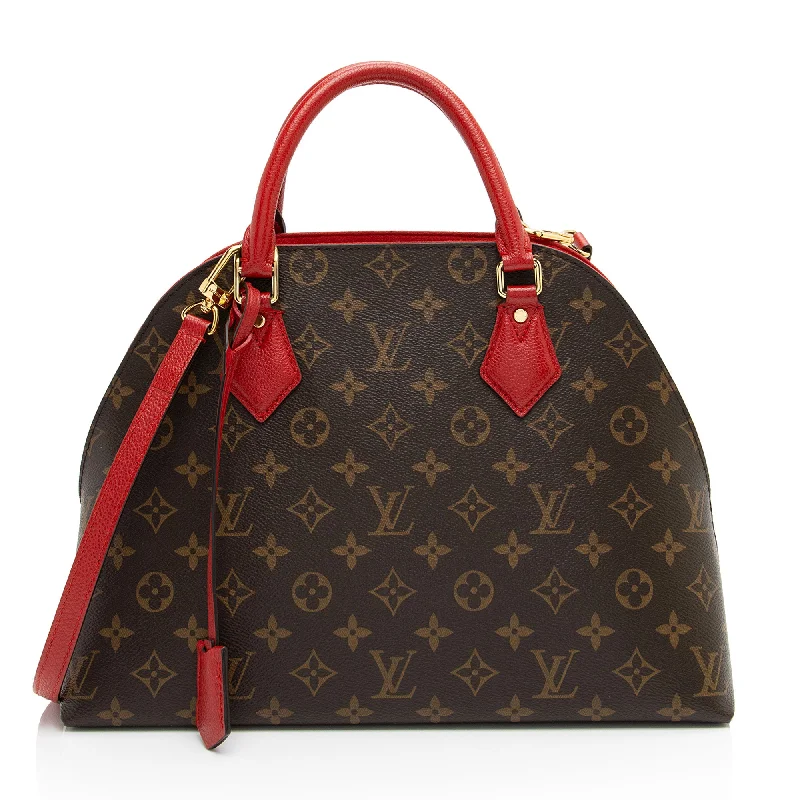 LV Aged Gold Hardware Bag -Louis Vuitton Monogram Canvas Alma BNB Satchel (SHF-3b3nyy)