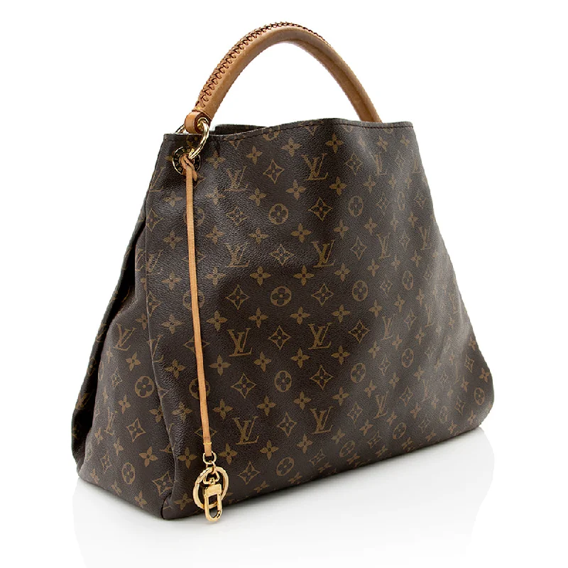 LV High Society Bag -Louis Vuitton Monogram Canvas Artsy MM Shoulder Bag (SHF-20270)