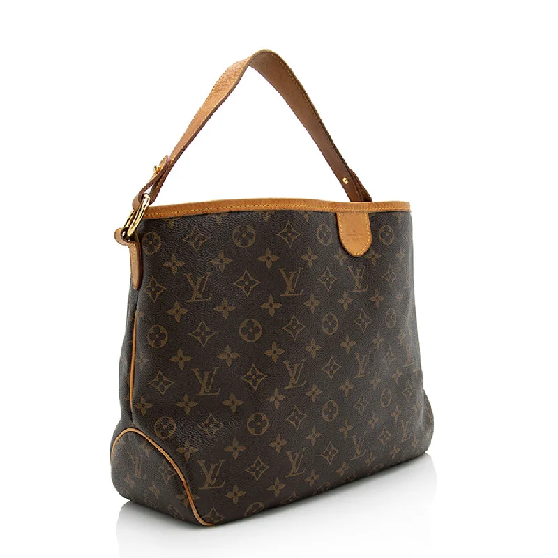 LV Street Style Favorite -Louis Vuitton Monogram Canvas Delightful PM Shoulder Bag - FINAL SALE (SHF-21760)