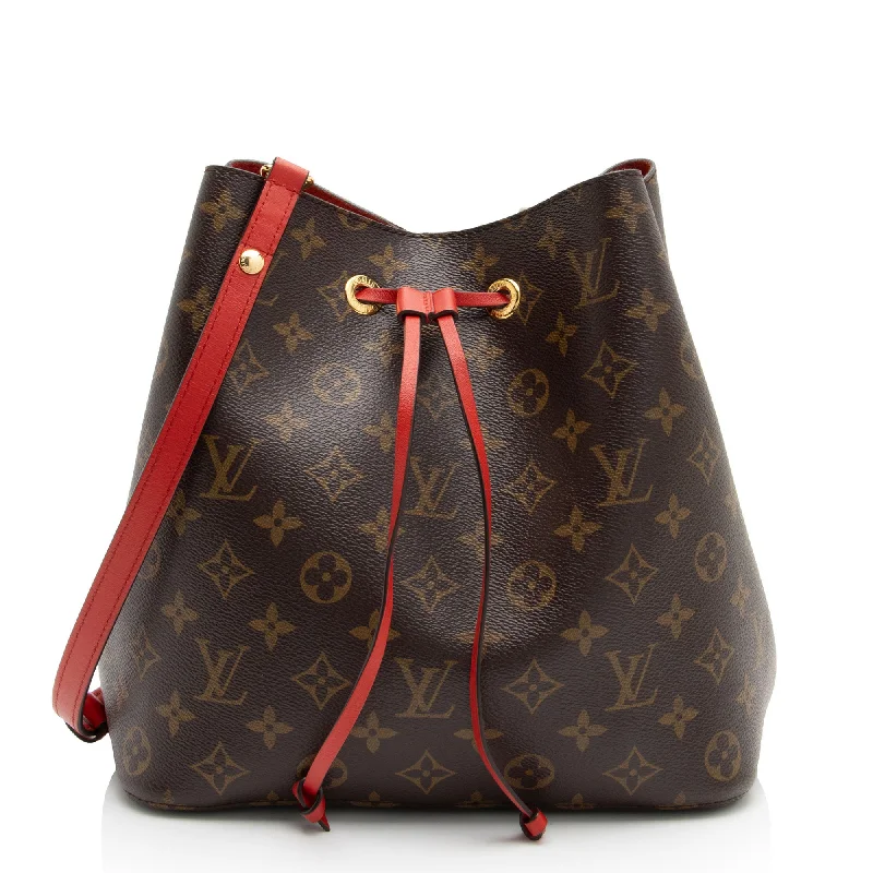 LV Slouchy Bag -Louis Vuitton Monogram Canvas Neonoe MM Shoulder Bag (SHF-5loHtT)