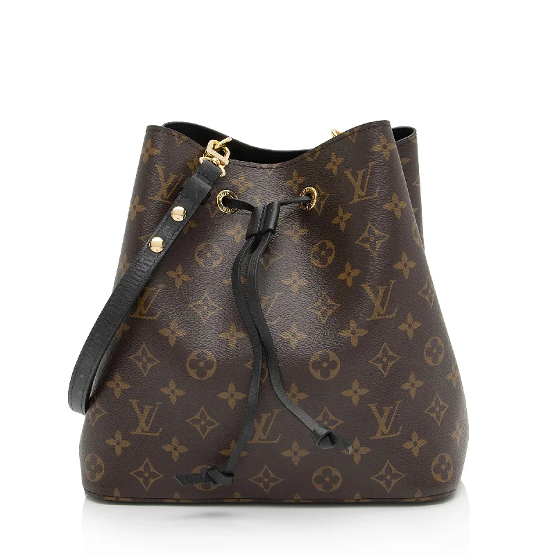 LV Travel Bag -Louis Vuitton Monogram Canvas Neonoe Shoulder Bag (SHF-Gx4WX8)