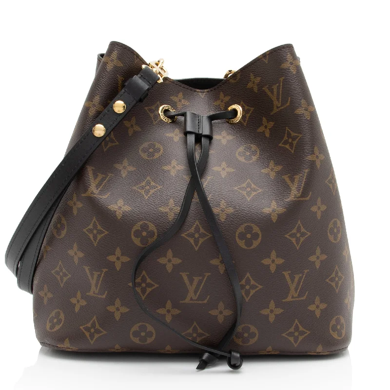 LV Emerald Green Bag -Louis Vuitton Monogram Canvas Neonoe Shoulder Bag (SHF-XOm4Go)