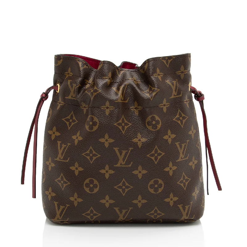 LV Must-Have Wardrobe Staple -Louis Vuitton Monogram Canvas Noe Drawstring Pouch (SHF-QNhtOz)