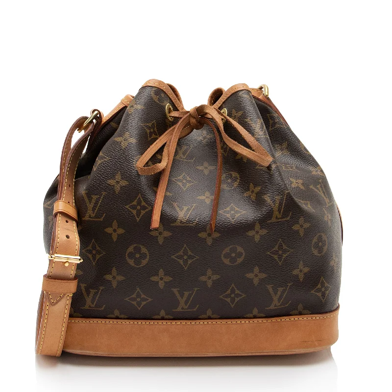 LV Metallic Bag -Louis Vuitton Monogram Canvas Petit Noe NM Shoulder Bag (SHF-HV55K0)