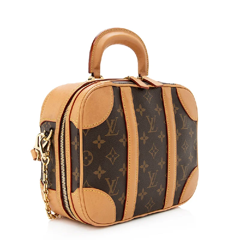 LV Birthday Gift Bag -Louis Vuitton Monogram Canvas Valisette BB Shoulder Bag (SHF-20590)