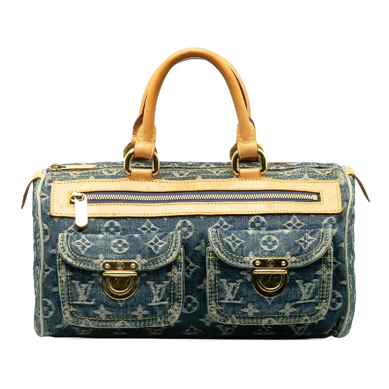 LV Luxe Collector’s Dream -Louis Vuitton Monogram Denim Neo Speedy 30 (SHG-mXmQG3)