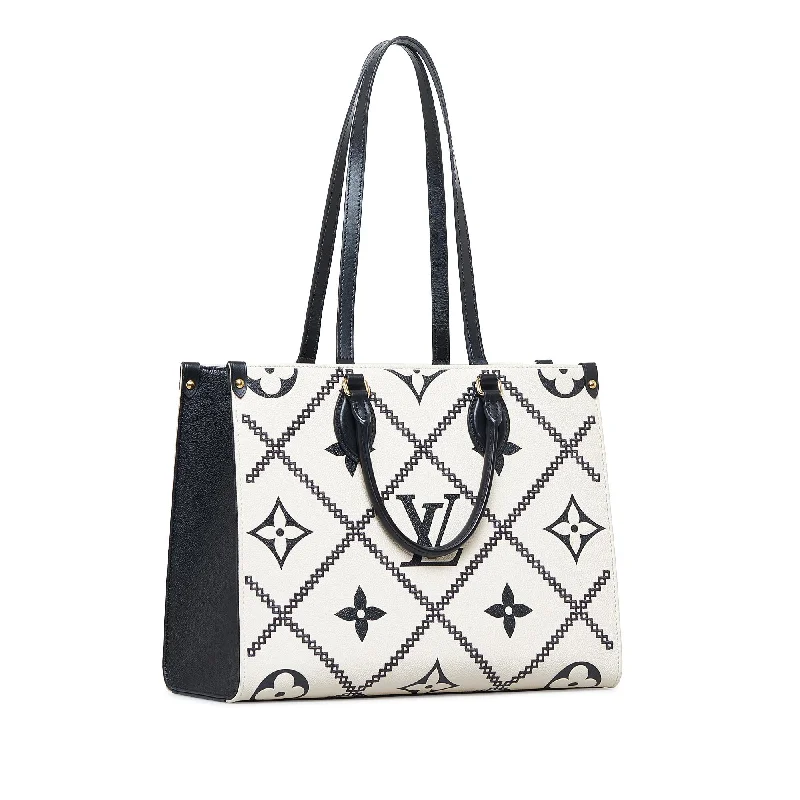 LV Luxe Collector’s Dream -Louis Vuitton Monogram Empreinte Broderie OnTheGo (SHG-vkuBtI)