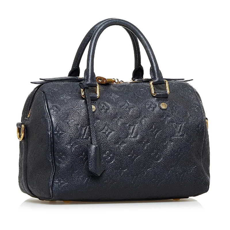 LV Slouchy Bag -Louis Vuitton Monogram Empreinte Speedy Bandouliere 25 (SHG-edhay8)